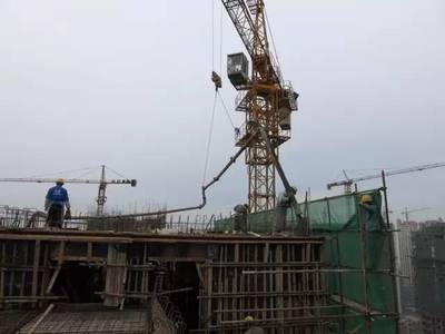 混凝土澆筑過程規(guī)范及塔吊使用要點